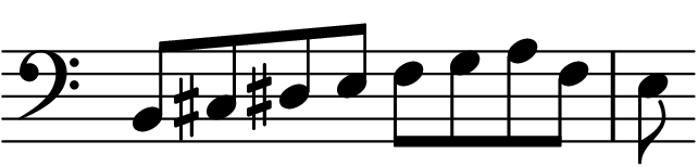 Streicherfigur aus Ferruccio Busonis Rondò Arlecchinesco op. 46